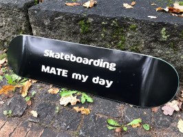 Skateboarding MATE my day 1